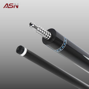 Queue de billard professionnelle ASN TZ-S01 en fibre de carbone de haute qualité, longueur 147 cm, poids 19,5 oz, pointe de 12,5 mm, 2 pièces - Product Image 4