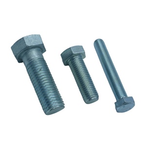 Visserie de qualité 10.9, DIN 931 SS316 304 M13 M20, ANSI, zinguée, galvanisée, boulons hexagonaux DIN 933 - Product Image 4
