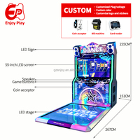 Plateforme de danse interactive 55 pouces avec écran HD, jeu de rythme et de notation combinés, pour 1 ou 2 joueurs, OEM, vente directe usine, en promotion