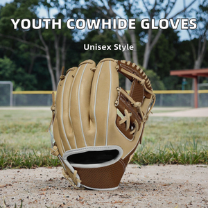 Wholesale Youth <b>Baseball</b> <b>Gloves</b> Cowhide Leather Professional Catcher Left-handed I-Web Right-Throw 2XL Unisex - Product Image 5