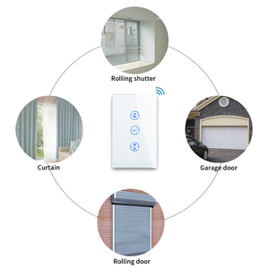 Bingoelec 2200W US AU Style Intelligent Smart Touch Cortina ventanas Wifi Interruptor de pared para Asistente de hogar - Product Image 4