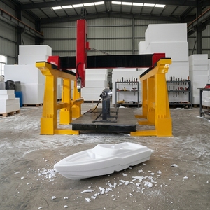 Machine de découpe CNC 4 axes hybride NC Studio PLC à servomoteur pour mousse EPS, polystyrène, sculpture, découpe de moules perdus et jardinage - Product Image 2