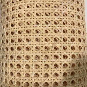 Coussin cylindrique en rotin naturel tissé à la main, motif circulaire, décoration artisanale pour la maison - Product Image 5
