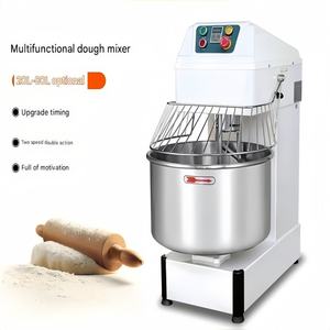 Amasadora Automática <span class=keywords><strong>de</strong></span> 25 kg 50 kg, Máquina Comercial <span class=keywords><strong>de</strong></span> Amasado en Espiral para Panadería, <span class=keywords><strong>Pan</strong></span>, Pizza - Product Image 4