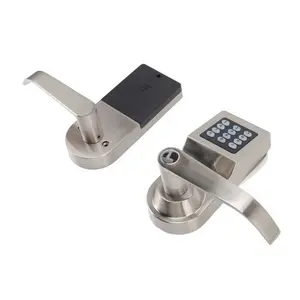 Zinc Alloy Entry Door Lock 4 in 1 Smart Door Lock Mechanical Key Unlock 162mm Length Password Unlock Less Than 200mA Dynamic