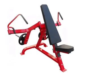 力量训练板负荷商用健身器健身器材倾斜pec飞
