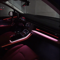 Éclairage d'ambiance intérieur haut de gamme pour Audi Q7 20-26 - Bande lumineuse LED à changement de couleur personnalisable pour la modification de l'intérieur de la voiture