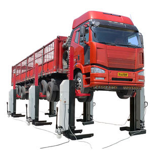 Elevador de Camiones Multipostes Avanzado: Modos de Elevación de Ejes y Chasis, Sincronización Inalámbrica/Cableada - Product Image 1