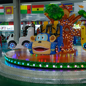 Sièges rotatifs à bascule de dessin animé, équipements de parc d'attractions pour enfants, produits d'aventure en forêt - Product Image 2