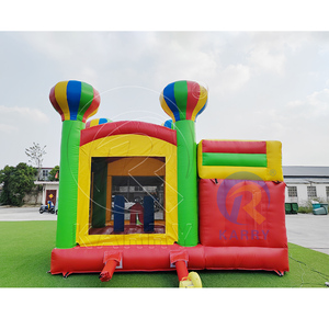 Castello Gonfiabile Personalizzato a Forma di <span class=keywords><strong>Mongolfiera</strong></span>, Qualità Commerciale per Noleggio Eventi, Direttamente dalla Fabbrica - Product Image 4