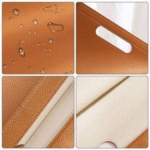 Portafolio de Cuero PU para Documentos, para Hombres y Mujeres, con Asa, para la Oficina, la Escuela y Negocios, Venta al por Mayor 2025 - Product Image 2