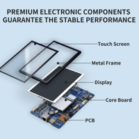 Proculus 7 Zoll LCD Android Display Tablet LCD-Controller-Board TFT-Display mit WLAN/4G-Unterstützung Touchscreen-Panel