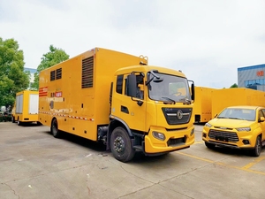 Camion Générateur Mobile Automatique Diesel Euro 5 200KW/500KW Neuf 4X2 Véhicule Gauche Vente Rapide Fourgon Électrique d'Urgence - Product Image 2