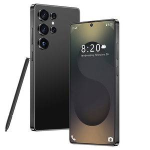 Barato pantalla grande desbloqueado original S25 Super Android inteligente AI teléfono móvil Stylus tarjeta SIM Dual 4G 5g teléfono móvil - Product Image 1