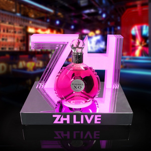 Zh Live Elite Xo <b>Display</b> <b>Rack</b> With Led Lighting For Bar Nightclub Ktv Party Decor Glam Style - Product Image 3