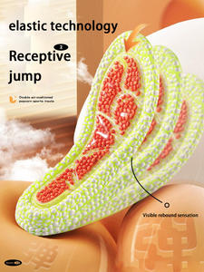 Solette Sportive <span class=keywords><strong>M</strong></span>-ZOOM con Cuscinetto d'Aria ETPU+PU ad Alta Elasticità, Comode Inserti per Scarpe Sportive con Riduzione della Pressione - Product Image 3