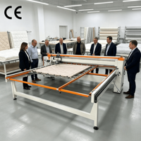 Machine à coudre et à matelasser multi-aiguilles pour couettes, literie, textiles et matelas, machine à broder à vendre