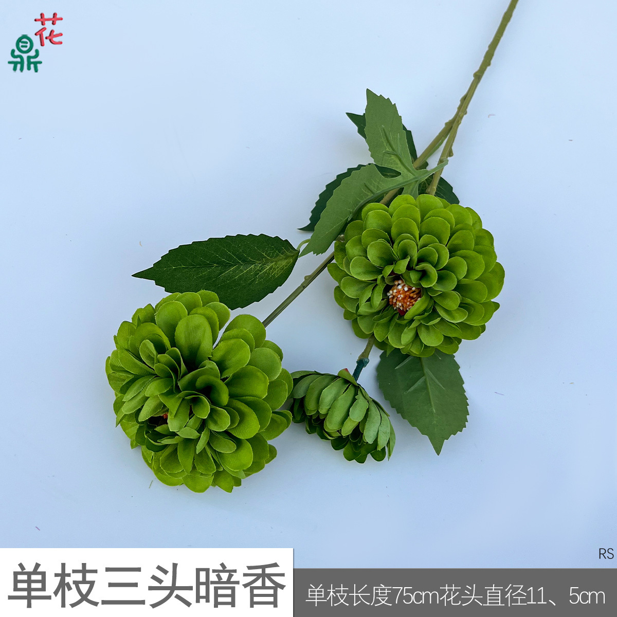 Parfum à trois têtes à tige unique RS Green