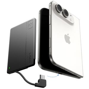 LISEN 2026 Nuovo Design Mini Power Bank Tascabile 5000mAh Caricabatterie da Viaggio con Cavo Type C Integrato per iPhone 18 17 16 Samsung Ultra Sottile - Product Image 1