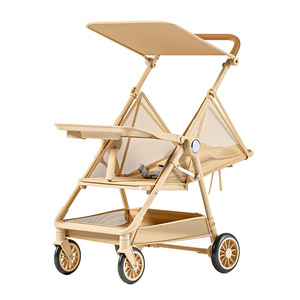 Cochecito para bebé: el mejor transportador de niños, ligero, plegable y con un bolsillo externo para paraguas. Ideal para ambos - Product Image 1