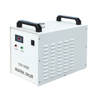 Refroidisseur d'eau industriel CW3000 refroidisseur de système de refroidissement laser pour Machine de découpe de gravure laser Co2 60w-80W