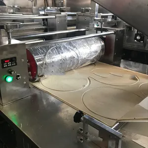 Taco เครื่องทำขนมปัง Lavash Roti,เครื่องทำขนมปัง Pita อัตโนมัติแบบตุรกีเครื่องคั่วไฟฟ้า Dubai Chapati