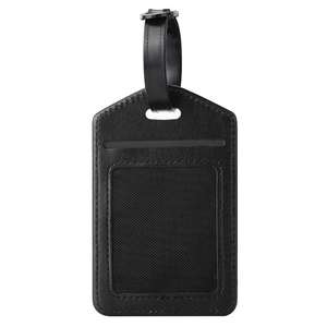 PU Leather <b>ID</b> Card Holder White Blank Luggage <b>Tag</b> for Sublimation Custom Leather Blank Luggage <b>Tag</b> - Product Image 5