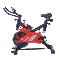 Vélo de spinning Zoshine avec contrôle, volant ultra silencieux, écran LCD, moniteur de fréquence cardiaque, cadre en acier pour l'exercice