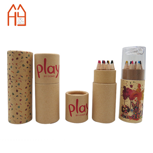 Tùy chỉnh giấy kraft ống màu bút chì <span class=keywords><strong>set</strong></span>-dài hoặc ngắn <span class=keywords><strong>6</strong></span>/12/24 màu sắc cho nghệ thuật & Trường khuyến mãi - Product Image 5