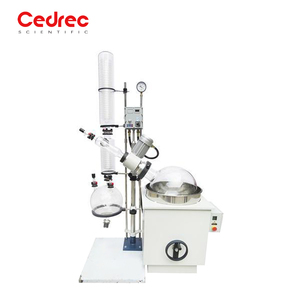 Layar LED 10L Rotary Evaporator R1002 Laboratorium Distilasi Vakum Kecil Pemurnian Nilai Oksidasi - Product Image 1