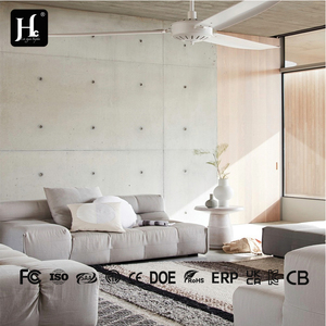56-inch Vintage-Style Quiet 3-Blade White Ceiling Fan with 3 Speeds and <b>Pull</b> Chain - Product Image 3