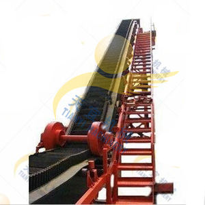 Büyük açılı taşıma sistemi eğimli yanak konveyör oluklu kenar eğimli bantlı taşıyıcı - Product Image 1