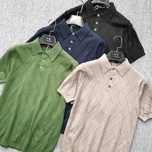 T-shirt <span class=keywords><strong>POLO</strong></span> saison manches courtes haut ample pour homme vente directe d'usine <span class=keywords><strong>prix</strong></span> bas stock - Product Image 4