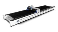 Mesin Pemotong Laser Fiber Tipe Gantry Daya Tinggi 20000W 20KW dengan Meja Datar Bevel, Cypcut, Pendingin Air, Yaskawa, HIWIN, untuk Logam, DWG/AI