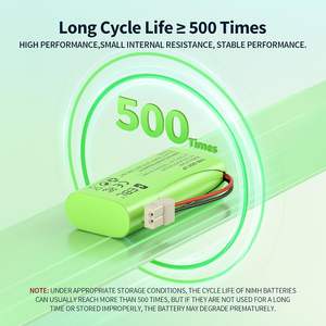 Batería Ni-MH de 2.4V y 1000mAh para EBL BT183342/283342, Compatible con Teléfonos Inalámbricos AT&T VTech, Baterías BT166342/BT266342 - Product Image 3