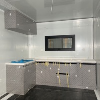 Casas Contenedor Plegables Portátiles de Acero Prefabricadas Expandibles de 20 y 40 Pies, Oficinas y Villas Móviles Económicas