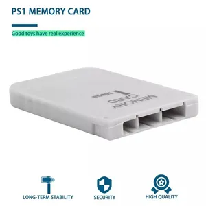Tarjeta de Memoria de 1M para Playstation 1 <span class=keywords><strong>PS1</strong></span> PSX PS One, Accesorios para Juegos, Blanca, Tarjeta de Memoria de 1MB - Product Image 6