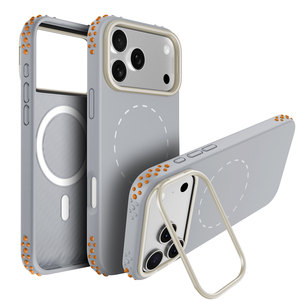 Ốp lưng điện thoại iPhone 17 Pro Max năm <span class=keywords><strong>2025</strong></span>, có giá đỡ camera vòng tròn, cầm tay tự do, mặt lưng trong suốt, chống sốc, nguyên bản - Product Image 1