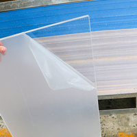 Plaque acrylique transparente coulée avec une transmission lumineuse de 93 % pour boîtes lumineuses et éclairage LED, sans bulles ni rayures