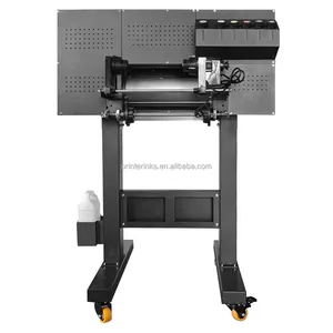 Printer inkjet UV 3d printer uv dengan kepala cetak tinta pernis putih bening mesin cetak digital printer hewan peliharaan dtf uv