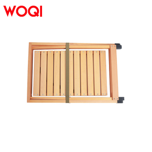 WOQI elegante legno <span class=keywords><strong>da</strong></span> esterno tavolino portatile per Patio bistrot spiaggia campeggio picnic cucina Design pieghevole - Product Image 2