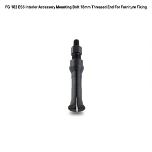 FG 182 ES6 Interior Accessory Mounting Bolt 18mm <b>Threaded</b> End For Furniture Fixing - Product Image 2