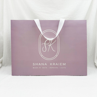 Sacs en papier cadeau écologique en carton avec votre propre logo Boutique Store Chaussures Vêtements Sac d'emballage