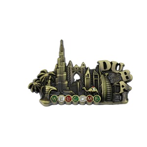 Imán <span class=keywords><strong>de</strong></span> Resina Metálica 3D Personalizado con el Horizonte <span class=keywords><strong>de</strong></span> Dubái para Marketing <span class=keywords><strong>de</strong></span> Destinos (DTCM), Regalo Corporativo Turístico <span class=keywords><strong>de</strong></span> Dubái - Product Image 3