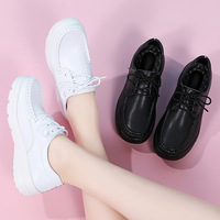Chaussures de sport décontractées tendance, baskets souples respirantes antidérapantes pour le bureau et l'extérieur, mocassins plats style marche
