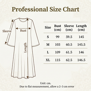 Nouvelle Robe Longue Ample à Col en V Ornée de Diamants Faite à la Main, Tendance, pour Femmes Musulmanes du Moyen-Orient (Vêtements Transfrontaliers) - Product Image 5