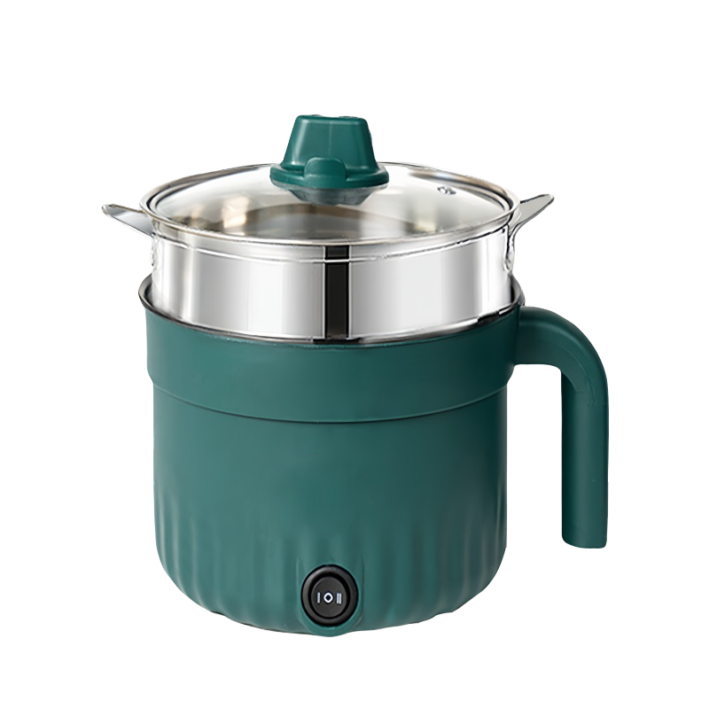 Green-Stainless Steel Steamer Basket(Non-stick inner pot)