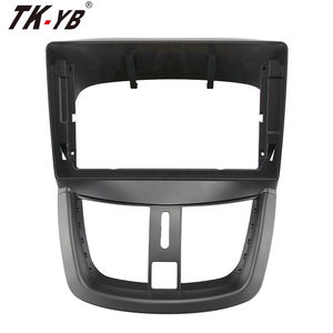 Cadre <span class=keywords><strong>d</strong></span>'<span class=keywords><strong>autoradio</strong></span> pour <span class=keywords><strong>Peugeot</strong></span> <span class=keywords><strong>207</strong></span>, écran tactile 9 pouces, panneau de navigation, cadre radio Android, cadre de lecteur de voiture - Product Image 1