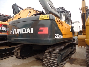Excavatrice sur chenilles Hyundai 220 215 220 d'occasion de haute qualité, 22 tonnes, la meilleure excavatrice, Corée du Sud Hyundai 220LC-9s R210 R220 Retroexcavadora - Product Image 4
