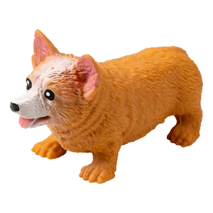 Juguetes Blandos de TPR con Forma de Perro Corgi, Certificados EN71, Sensoriales, Educativos, Antiestrés, Deformables, para Aliviar el Estrés - Product Image 6